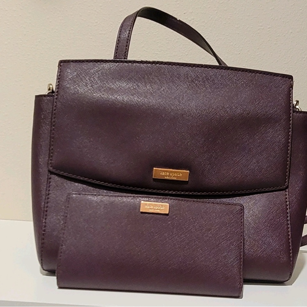 Authinic💜 Kate Spade  Women's Bag with matching wallet nwot